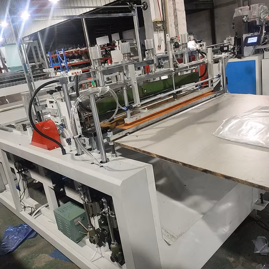 Import Full Automatic PE Clothing Bag Making Machine Laundry Garment Bag Making Machine from China