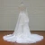 Import Special Tailor-made bridal gown gorgeous with satin&amp;veil fabric wedding gown from China