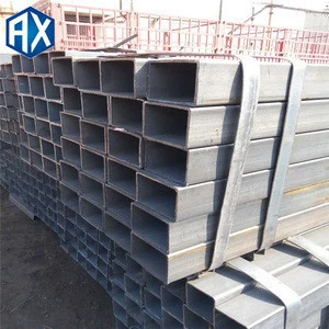 square and rectangular hollow supplier manufacturer welded black iron tube Ms Square Steel Pipe Weight
