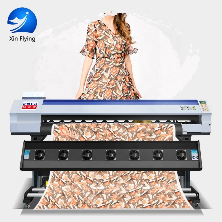 stable quality 1900mm size option Digital Inkjet wall paper printer /Textile and cloth  Printer with 4720 Print head