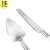 Import Stainless Steel 2PCS Wedding Luxury Cake Server and Knife Set with Crystal Handle from China