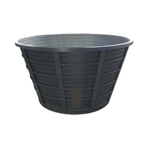 stainless steel centrifuge wedge wire basket for industry centrifuge basket vibrating screen ore selection