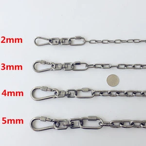 Stainless steel custom metal chain