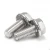 Import Stainless Steel Hex Flange Face Bolts (SPU) from China