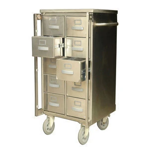 Stainless Steel Hospital Trolley with High Quality