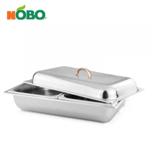 Stainless steel hotel&amp; restaurant Usage food warmer silver chafing dish buffet stove