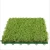 Import Stock Interlocking artificial grass tile factory direct price from China
