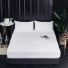 Stock King Size Waterproof Polyester Bed Mattress Protector Cover