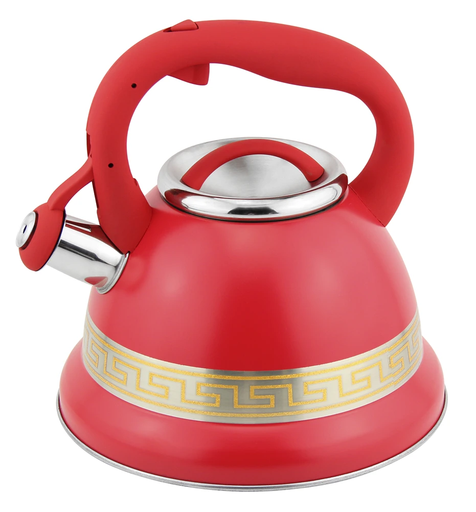 stocked stainless steel  induction kettle whistle kettle whistling tea pot other hotel