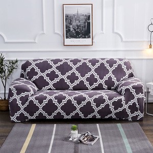 Stretch Slipcovers Sectional Elastic Stretch Sofa Cover for Living Room Couch Cover L shape Armchair Cover three seat