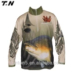 Sublimation fishing polo shirts, long sleeves fishing shirts, fishing clothing