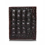 Summer 2020 New Genuien Cow Leather Wallet First Layer Leather Crocodile Pattern Mens Short Wallet Casual Wallet