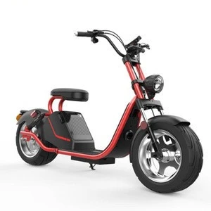 Sunnytimes Manufacture Max Speed 75KM/H Two Wheels Electric Scooter 3000w EEC Citycoco 2018 For Adult 60V Lithium Battery