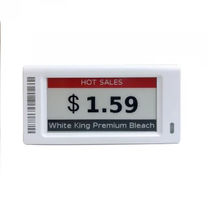 Sunpaitag 2.13" e ink display supermarket price tag electronic label shelf esl label