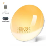 Sunrise Alarm Clock, Upgrade Smart Wake Up Light compatible with Alexa/Echo/Google