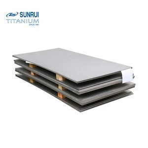 Sunrui Titanium hot rolled 4mm Ti Alloy plate with ASTM standard