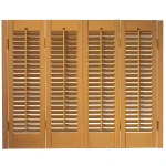 Supplier Offer Wooden Faux Wood Material Plantation Shutters Furniture Good Louvre Windows Components Shutters