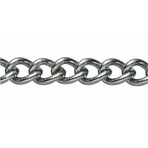 SUS 304 Twist Link Welded Sash Metal Chain