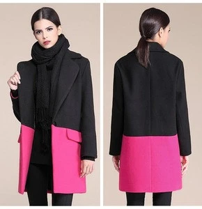SWC035 Contract Color Latest Coats Model Women Jackets
