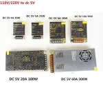 Switching Power Supply Light Transformer AC 110V 220V To DC 5V 12V 24V 48V Power Supply Source Adapter For Led Strip CCTV