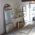 Import SWT wholesales modern black arched metal framed large full length dressing mirror for home and Hotel from China