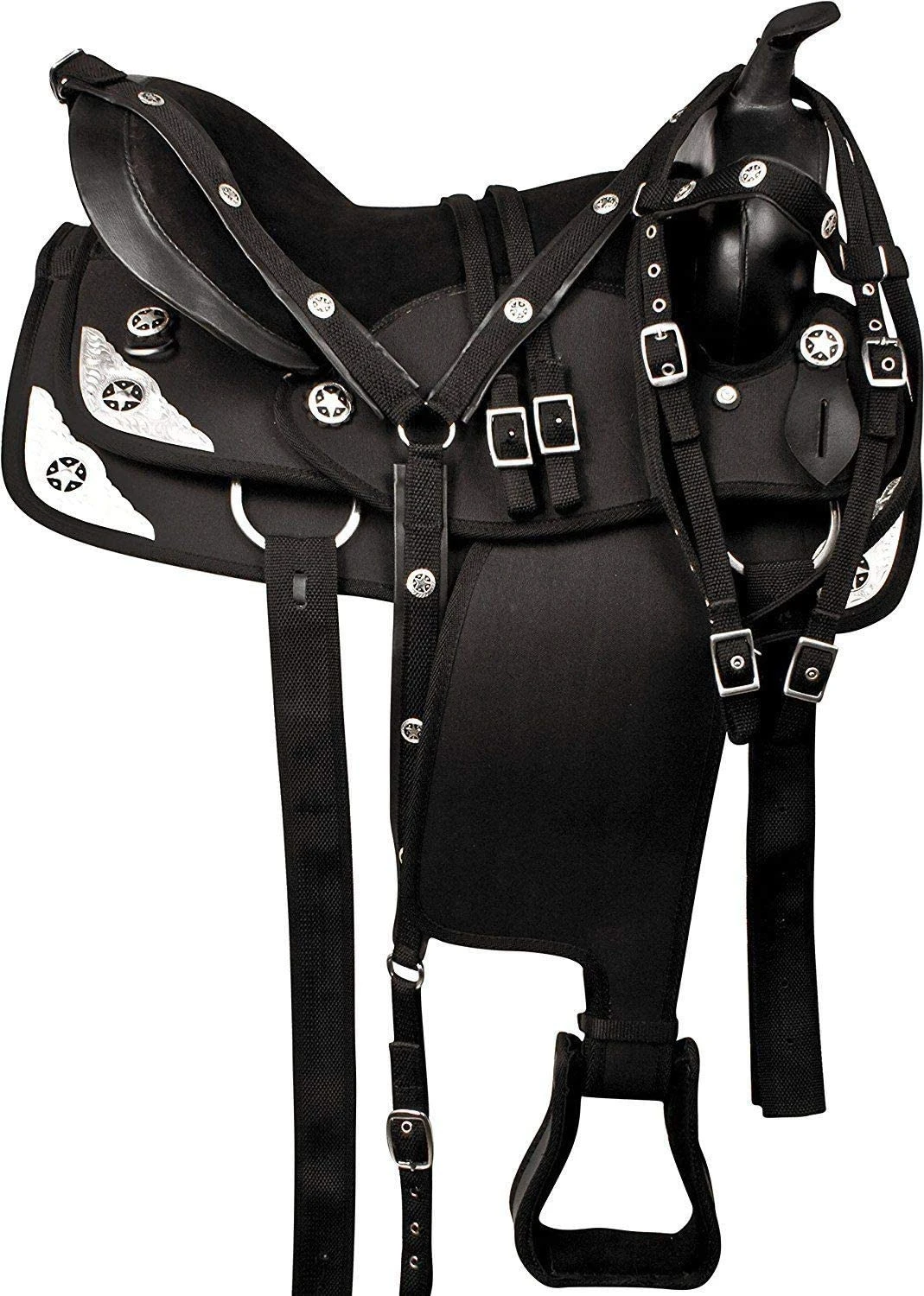 Synthetic Western Adult Barrel Racing Horse Saddle Tack