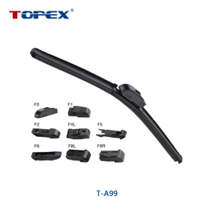 T-88S New High Quality Multi-fit Flat Wiper Blade Functional Boneless Windshield Wipers