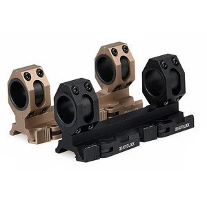 Tactical adjustable QD lever Double Ring 30mm/25.4mm Rifle Scopes Mount Weaver/Picatinny Scope Mounts Accessories