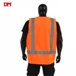 Tactical sports custom color red yellow white black reflective vest