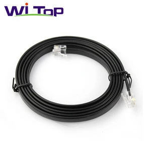 Telephone cable 6P6C line cord