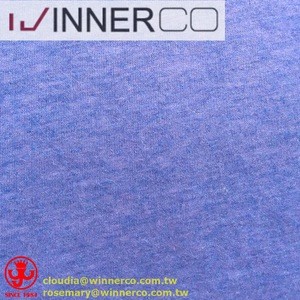 Tencel wool yarn single jersey fabric in soft hand feel