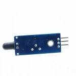 The new flame sensor module, fire source detection module, infrared receiver module and fire detection module.