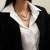 Import Thick Chain OT Buckle butterfly stainless steel necklace Choker accessories  Necklace necklace long women Punk Jewelry from China
