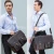 TIDING Large Capacity 17 inches Laptop Bag Genuine Crazy Horse Leather Messenger Briefcase Bag