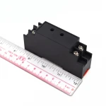 top quality abs plastic din rail enclosure for outdoor pcb instrument case
