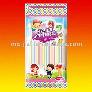 Top quality cheap colorful glucose solid cc stick fruit powder florestal sugar candy