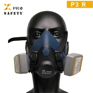 Top Quality Full Face Industrial Half Gas Mask Double Filter Cartridges
