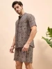 Trending Viscose Beach Wear Men Shirt and Short Floral Printed Classics Design Party and Beach Wear