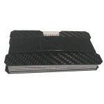 TUOPUKE minimalist multi-function mens wallet carbon fiber wallet