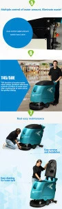 TVX T70 Automatic floor scrubbing pavement road cleaning machine