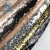 Import Two Tone Satin black Table Cloth Color Mesh Dress 5mm Reversible Sequin Fabric from China