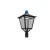 Import Unique design 60w IP65 park LED post top light outdoor garden lighting from China