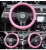 Import Universal Microfiber Leather Breathable Anti Slip Odorless Warm in Winter Cool in Summer diamond Car Steering Wheel Cover from China