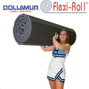 USA Dollamur carpet rolling gymnastics cheer mat / foam bond foam carpet roll out cheerleading mat