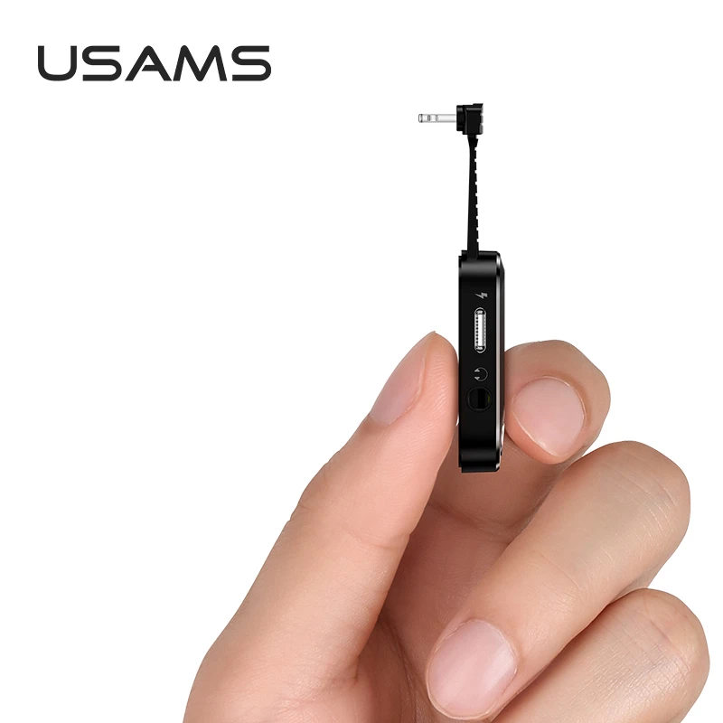 USAMS Power Travel Jack Charger Android Headphone Adapter