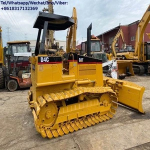 Used Made in Japan Cat D4C Small Crawler Bulldozer in Good Condition