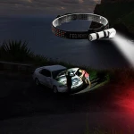 UYLED Aluminum led mini headlamps with strap