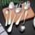 Import various stainless steel flatware sets dinnerware sets spoon fork knife cutlery set from China