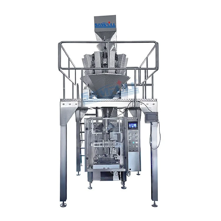 Vertical FFS Honey Roasted Peanuts Packing Machine Automatic Nuts Filling And Packing Machine