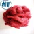 Import Vietnam best sell red color soild recycled polyester fiber from Vietnam